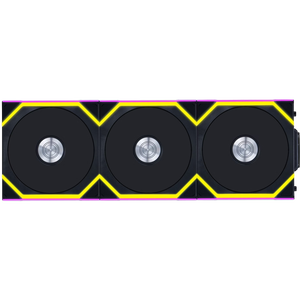 Lian Li UNI FAN SL 120 WiFi RGB Negro Pack 3  Ventilador