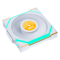 Lian Li UNI FAN SL Wireless Pantalla LCD 120 ARGB FAN Ventilador Suplementario Blanco Lian Li UNI FAN SL Wireless Pantalla LCD 120 ARGB FAN Ventilador Suplementario Blanco