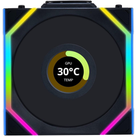 Lian Li UNI FAN SL Wireless Pantalla LCD 120 ARGB FAN Black  Ventilador suplementario