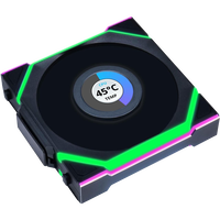 Lian Li UNI FAN SL Wireless Pantalla LCD 120 ARGB FAN Black  Ventilador suplementario