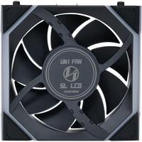 Lian Li UNI FAN SL Wireless Pantalla LCD 120 ARGB FAN Black  Ventilador suplementario