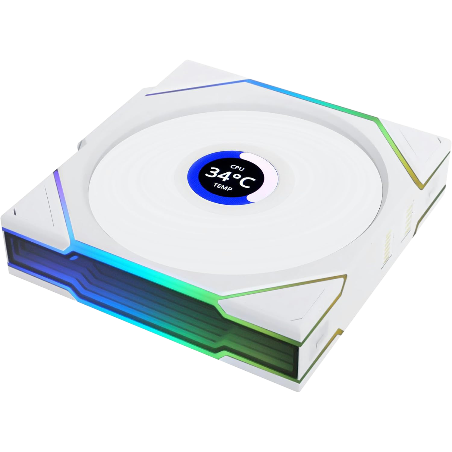 Lian Li UNI FAN TL120 LCD WiFi RGB PWM Blanco