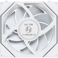 Lian Li UNI FAN TL Wireless Pantalla LCD 120 ARGB FAN White  Ventilador Suplementario Blanco