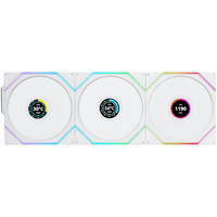 Lian Li UNI FAN TL Wireless Pantalla LCD 120 ARGB FAN Reverse Blade  Pack de 3 Ventiladores Suplementarios