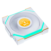 Lian Li UNI FAN SL Wireless Pantalla LCD 120 ARGB FAN Reverse Blade  Ventilador Suplementario Blanco