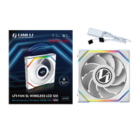 Lian Li UNI FAN SL Wireless Pantalla LCD 120 ARGB FAN Reverse Blade  Ventilador Suplementario Blanco