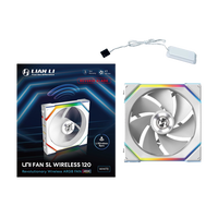 Lian Li UNI FAN SL Wireless 120 ARGB FAN Reverse Blade Ventilador Suplementario Blanco Lian Li UNI FAN SL Wireless 120 ARGB FAN Reverse Blade Ventilador Suplementario Blanco