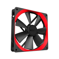 NZXT trim rojo dual pack 120  accesorio de ventilador