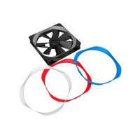 NZXT trim rojo dual pack 140  accesorio de ventilador