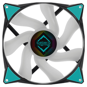 IcebergThermal Icegale ARGB Negro 14cm  Ventilador