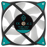IcebergThermal Icegale ARGB Negro 12cm  Ventilador