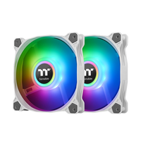Thermaltake Pure Duo 12 ARGB 2UDS Blanco | Pack Ventiladores