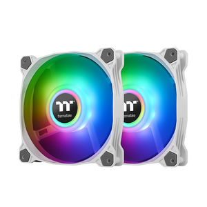 Thermaltake Pure Duo 12 ARGB 2UDS Blanco  Pack Ventiladores