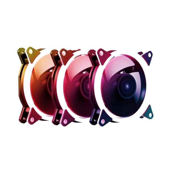 Unyka Candy Kit 3 x 120mm  Ventilador Argb 7 Aspas 1500RPM Mando a Distancia Unyka Candy Kit 3 x 120mm  Ventilador Argb 7 Aspas 1500RPM Mando a Distancia