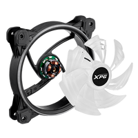 XPG Hurricane 120ARGBPWMBKCWW  Ventilador