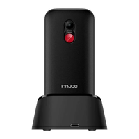 Innjoo Senior Negro Libre Teléfono para Mayores Innjoo Senior Negro Libre Teléfono para Mayores