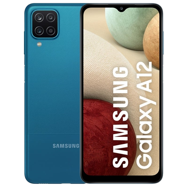 Samsung Galaxy A12 65 4GB 64GB Azul  Smartphone Samsung Galaxy A12 65 4GB 64GB Azul  Smartphone