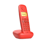 Gigaset A170 Dect Rojo  Teléfono
