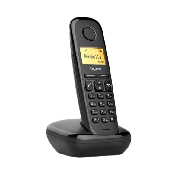 Gigaset A270 Inalámbrico DECT Duo Negro  Teléfono Gigaset A270 Inalámbrico DECT Duo Negro  Teléfono