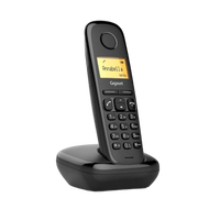 Gigaset A270 Inalámbrico DECT Duo Negro Teléfono Gigaset A270 Inalámbrico DECT Duo Negro Teléfono