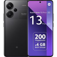 Xiaomi Redmi Note 13 PRO 5G Pantalla Amoled 667 RAM 8GB 256GB Color Midnight Black Xiaomi Redmi Note 13 PRO 5G Pantalla Amoled 667 RAM 8GB 256GB Color Midnight Black