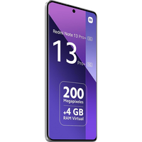 Xiaomi Redmi Note 13 PRO 5G Pantalla Amoled 667 RAM 8GB 256GB Color Moonlight White Xiaomi Redmi Note 13 PRO 5G Pantalla Amoled 667 RAM 8GB 256GB Color Moonlight White