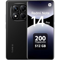 SMARTPHONE XIAOMI REDMI NOTE 14 PRO 5G 667 12GB RAM 512GB ROM MIDNIGHT BLACK