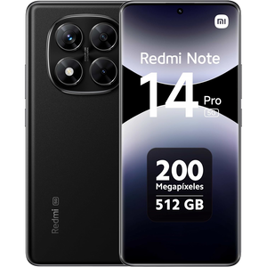 SMARTPHONE XIAOMI REDMI NOTE 14 PRO 5G 667 12GB RAM 512GB ROM MIDNIGHT BLACK
