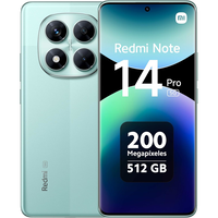 SMARTPHONE XIAOMI REDMI NOTE 14 PRO 5G 667 12GB RAM 512GB ROM CORAL GREEN SMARTPHONE XIAOMI REDMI NOTE 14 PRO 5G 667 12GB RAM 512GB ROM CORAL GREEN