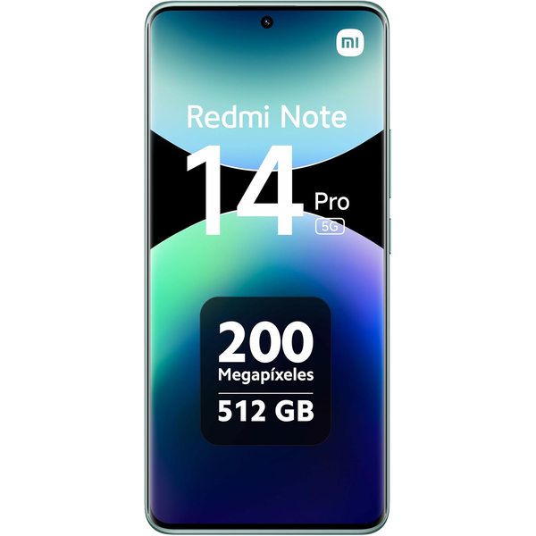 SMARTPHONE XIAOMI REDMI NOTE 14 PRO 5G 667 12GB RAM 512GB ROM CORAL GREEN SMARTPHONE XIAOMI REDMI NOTE 14 PRO 5G 667 12GB RAM 512GB ROM CORAL GREEN