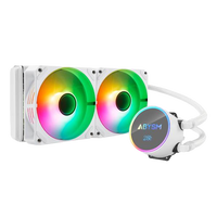 Abysm Artic White 240 ARGB Refrigeración líquida Blanca Abysm Artic White 240 ARGB Refrigeración líquida Blanca