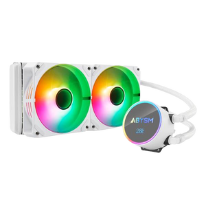 Abysm Artic White 240 ARGB  Refrigeración líquida Blanca