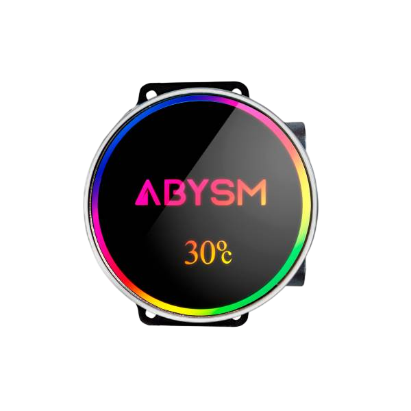 Abysm Artic White 240 ARGB Refrigeración líquida Blanca Abysm Artic White 240 ARGB Refrigeración líquida Blanca