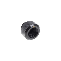 Alphacool para tubo rigido 13MM negro pack 6  Racor