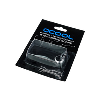 Alphacool G 14 doble rosca MM cromado  Adaptador