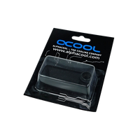 Alphacool G 14 doble rosca MM negro  Adaptador