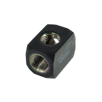 Alphacool T 3 x G14 negro  Adaptador