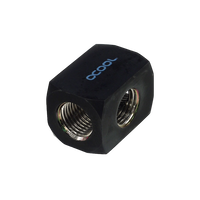 Alphacool T 3 x G14 negro  Adaptador