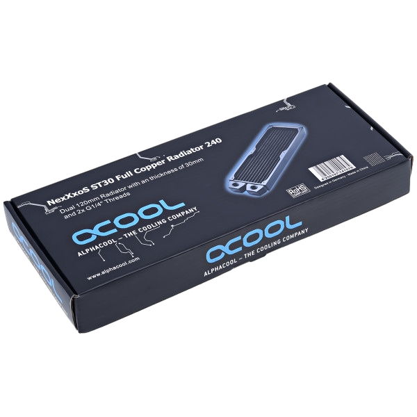 Alphacool NEXXXOS ST30 240MM cobre  Radiador Alphacool NEXXXOS ST30 240MM cobre  Radiador