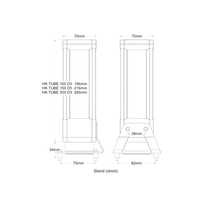Deposito liquida watercool heatkiller tube 200 D5