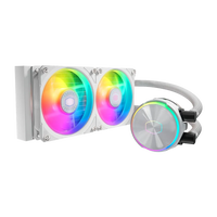 Cooler Master Masterliquid PL240 Flux Refrigeración Líquida Blanca Cooler Master Masterliquid PL240 Flux Refrigeración Líquida Blanca