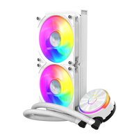 Cooler Master Masterliquid PL240 Flux Refrigeración Líquida Blanca Cooler Master Masterliquid PL240 Flux Refrigeración Líquida Blanca