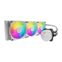 Cooler Master Masterliquid 360L Core ARGB Refrigeración Líquida Blanca Cooler Master Masterliquid 360L Core ARGB Refrigeración Líquida Blanca