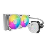 Cooler Master Masterliquid 240L Core ARGB Refrigeración Líquida Blanca Cooler Master Masterliquid 240L Core ARGB Refrigeración Líquida Blanca