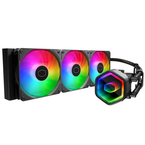 Cooler Master Masterliquid 360 Core II Lite ARGB Refrigeración Líquida Espejo infinito Cooler Master Masterliquid 360 Core II Lite ARGB Refrigeración Líquida Espejo infinito
