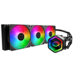 Cooler Master Masterliquid 360 Core II Lite ARGB | Refrigeración Líquida AIO Espejo infinito