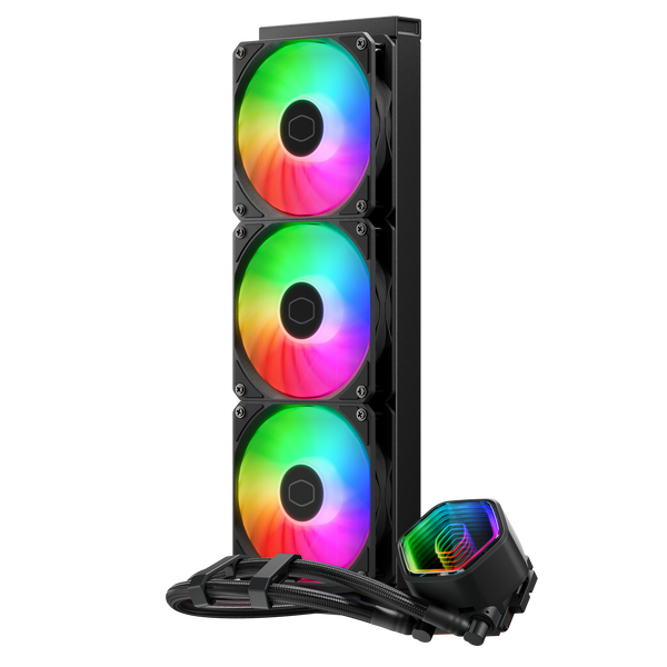 Cooler Master Masterliquid 360 Core II Lite ARGB Refrigeración Líquida Espejo infinito Cooler Master Masterliquid 360 Core II Lite ARGB Refrigeración Líquida Espejo infinito