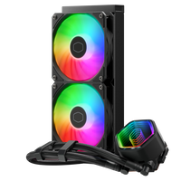 Cooler Master Masterliquid 240 Core II Lite ARGB Refrigeración Líquida Espejo infinito Cooler Master Masterliquid 240 Core II Lite ARGB Refrigeración Líquida Espejo infinito