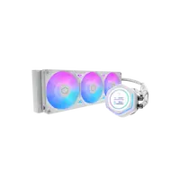 Cooler Master 360 Atmos II ARGB | Refrigeraci&oacute;n L&iacute;quida LCD 2.1" Blanca