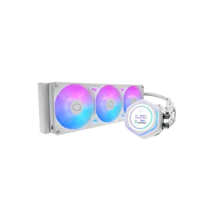 Cooler Master 360 Atmos II ARGB  Refrigeración Líquida LCD 21 Blanca